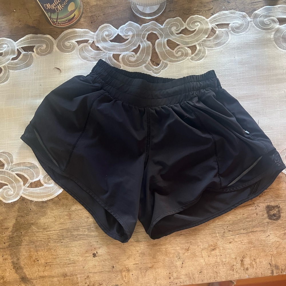 Hotty hot lululemon size 4 shorts